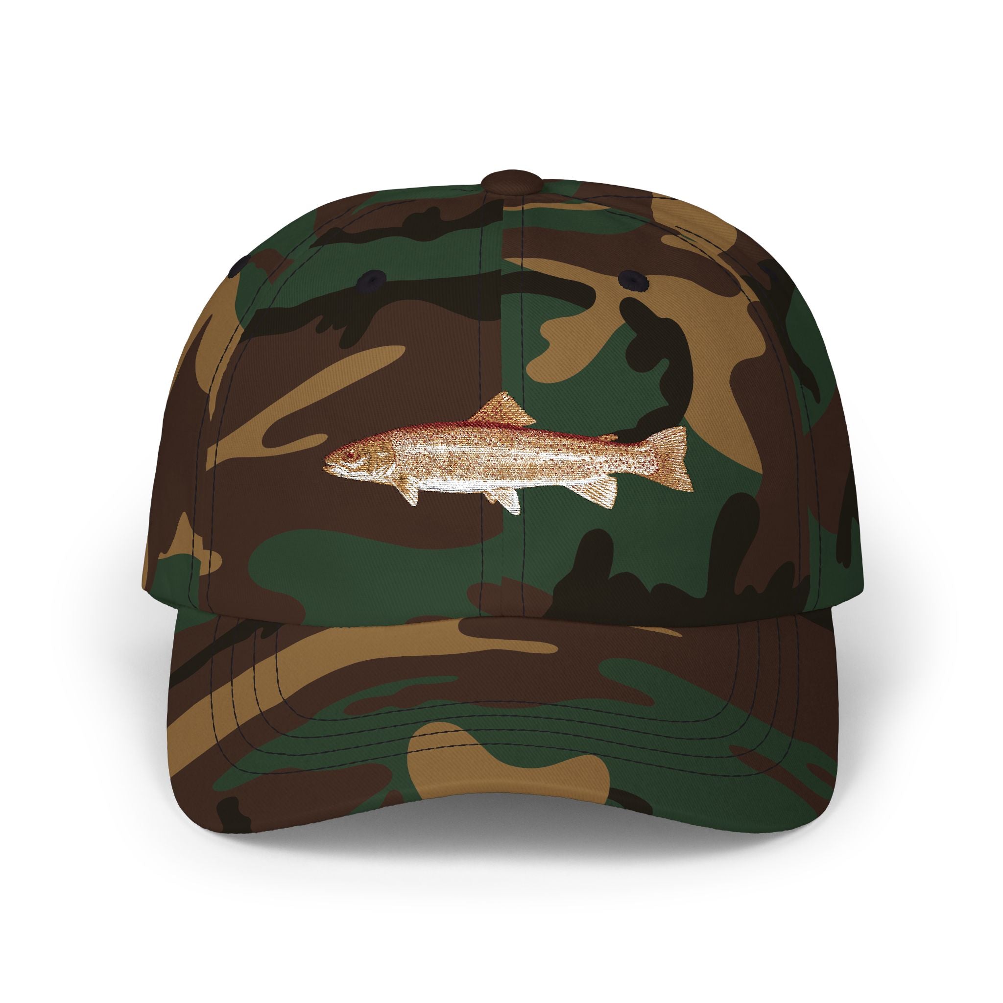 Embroidered TGT Fishing Hat - Rainbow Trout Edition
