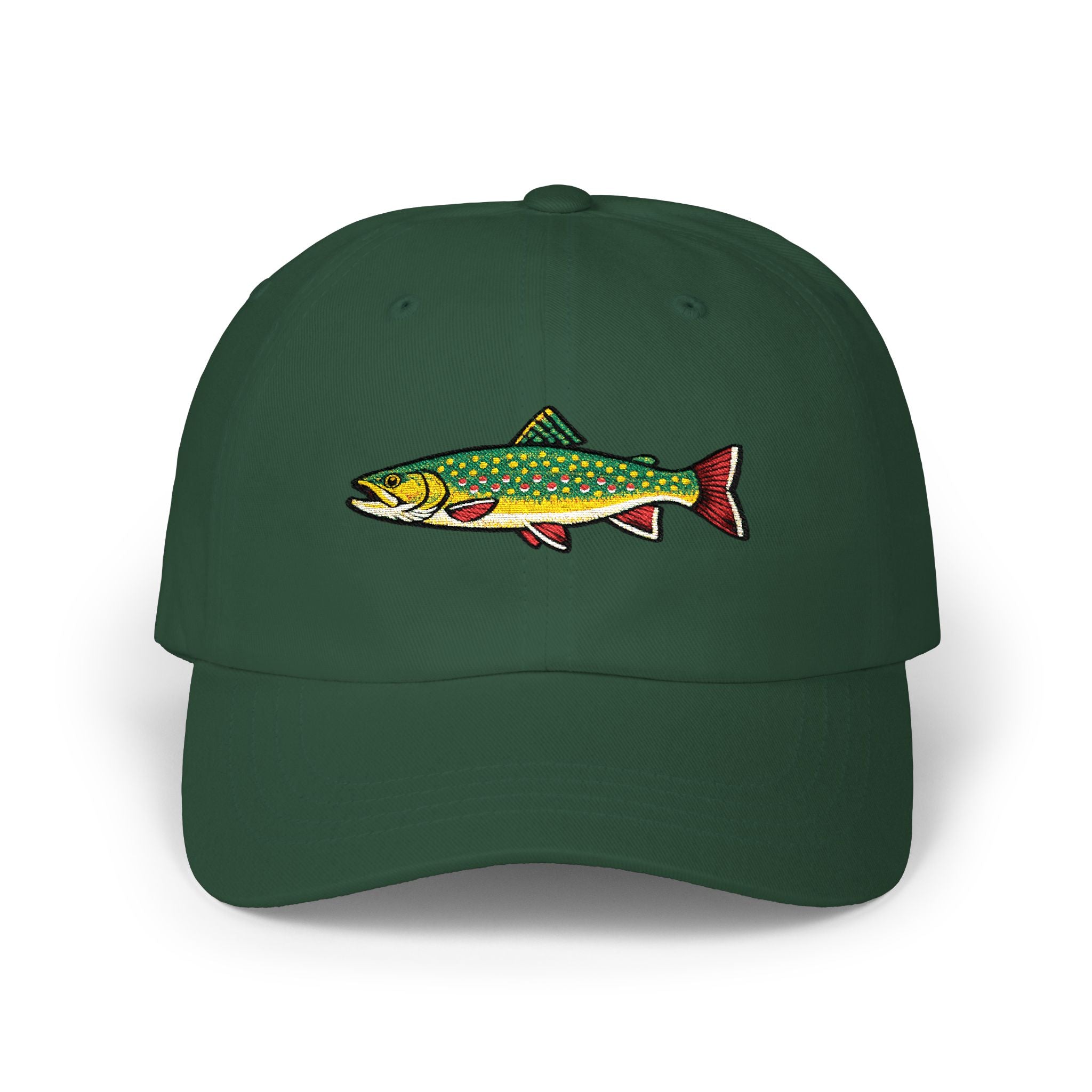 Embroidered TGT Fishing Hat - Brook Trout Edition