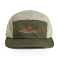 Trout Embroidered Nylon Cap – Fishing Hat with Brook Trout Patch