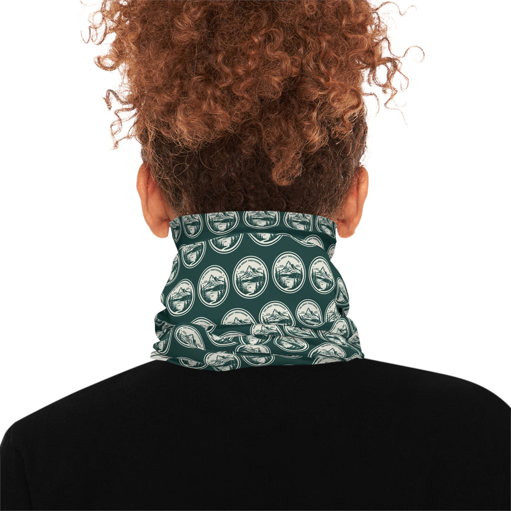 Neck Gaiter — 'The Great Troutdoors' Fishing Pattern Tube Scarf