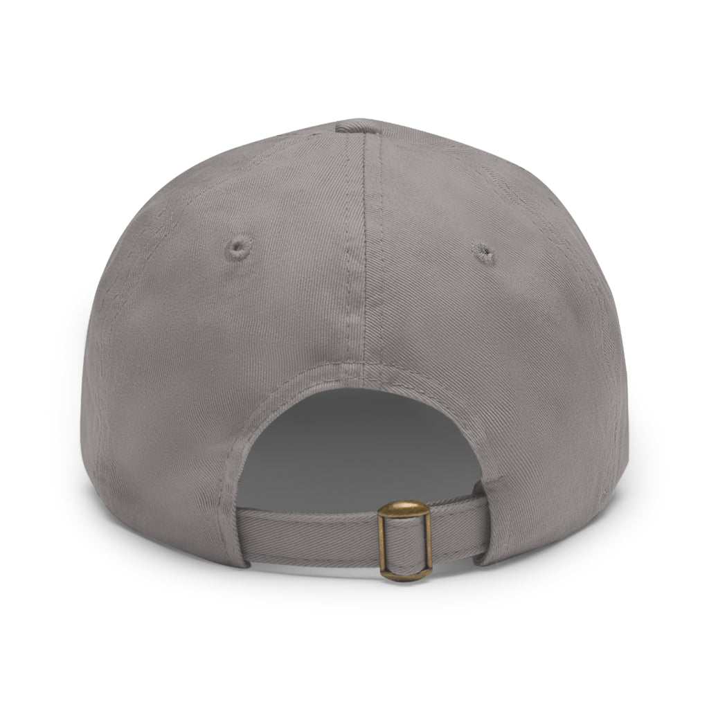 TGT Vintage Round Leather Patch Hat