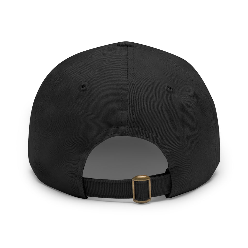 TGT Vintage Round Leather Patch Hat
