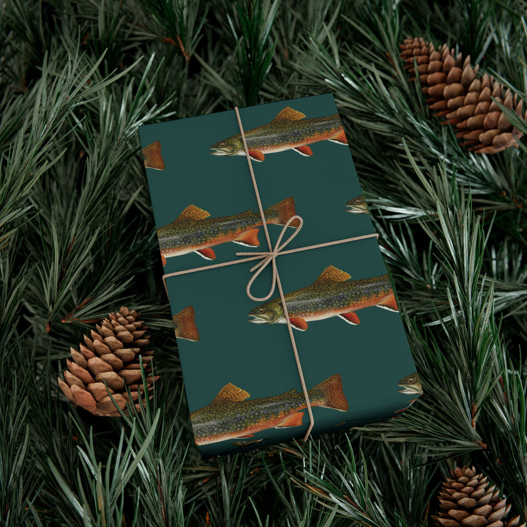 Brook Trout Gift Wrap Paper