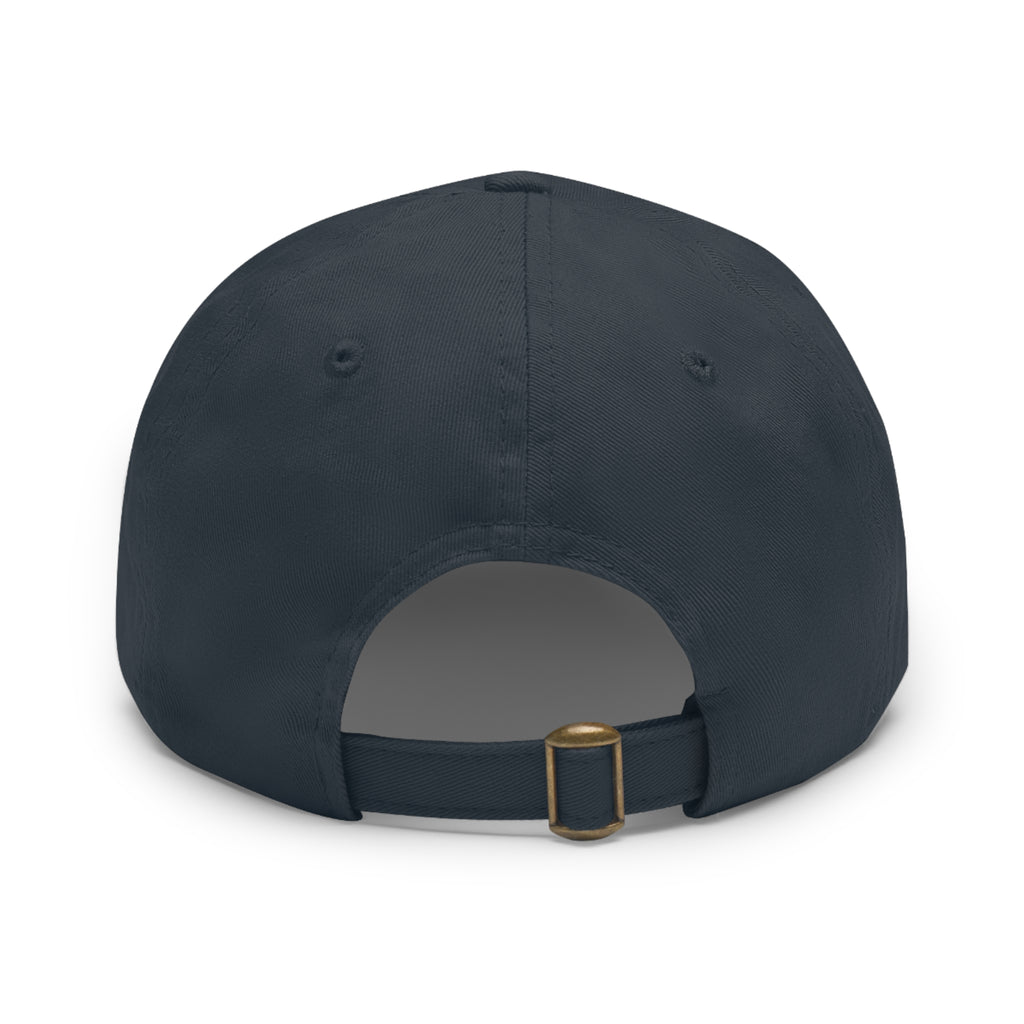 TGT Vintage Round Leather Patch Hat