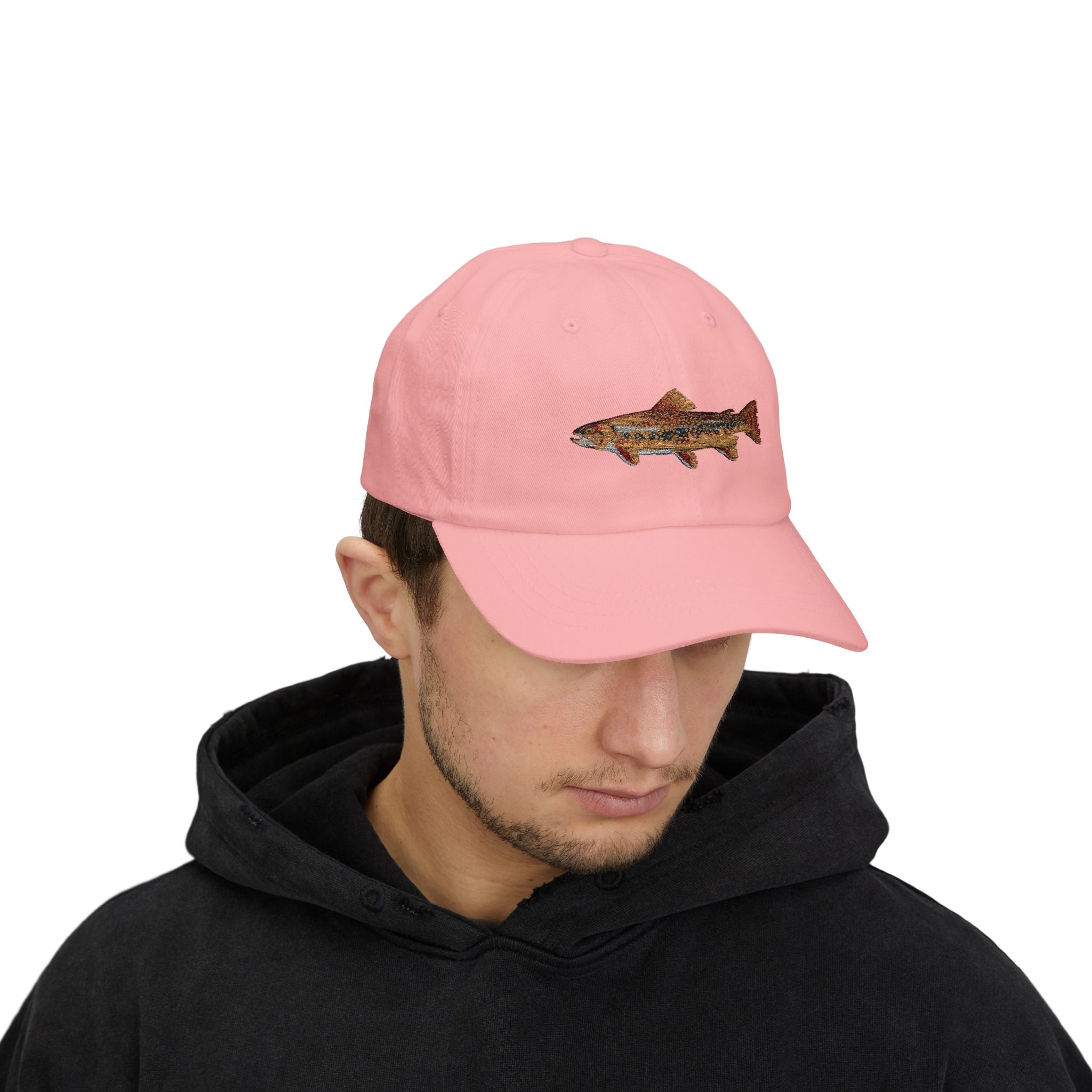 Embroidered TGT Fishing Hat - Brook Trout Edition