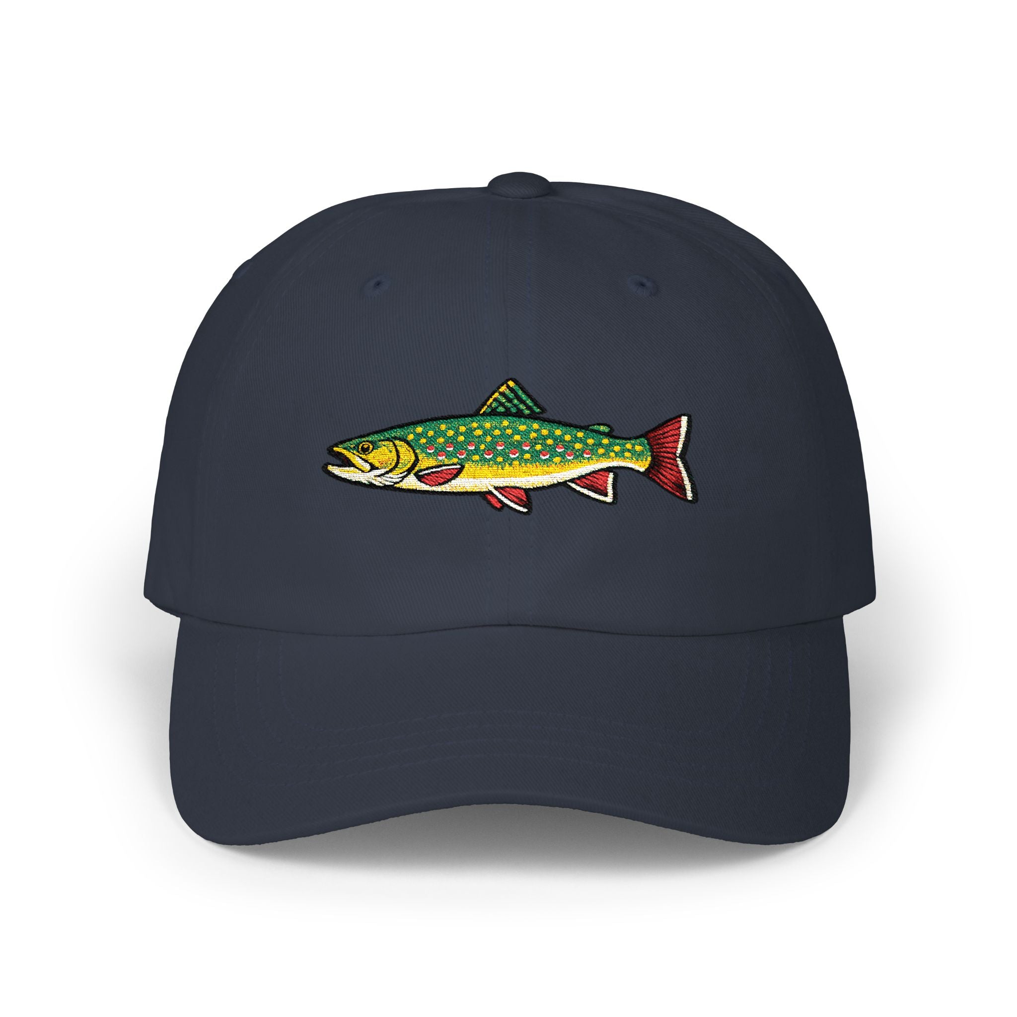 Embroidered TGT Fishing Hat - Brook Trout Edition