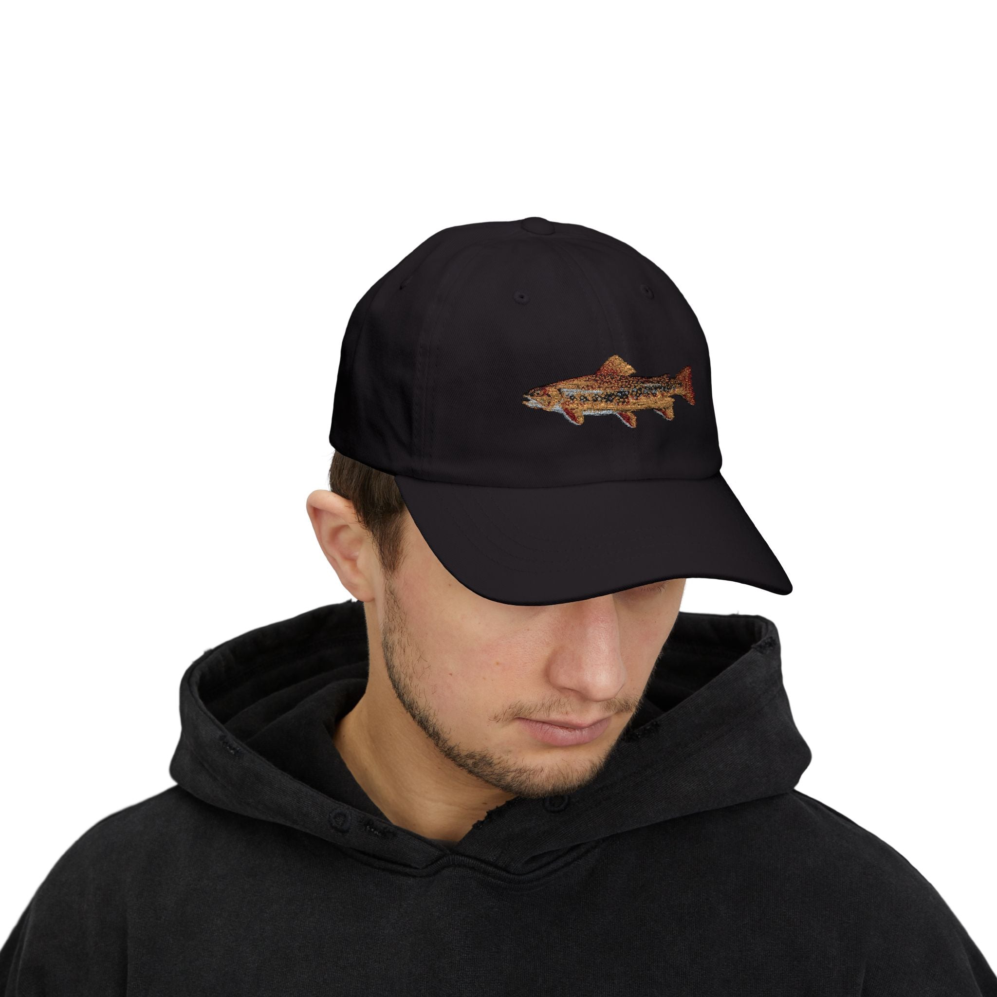 Embroidered TGT Fishing Hat - Brook Trout Edition