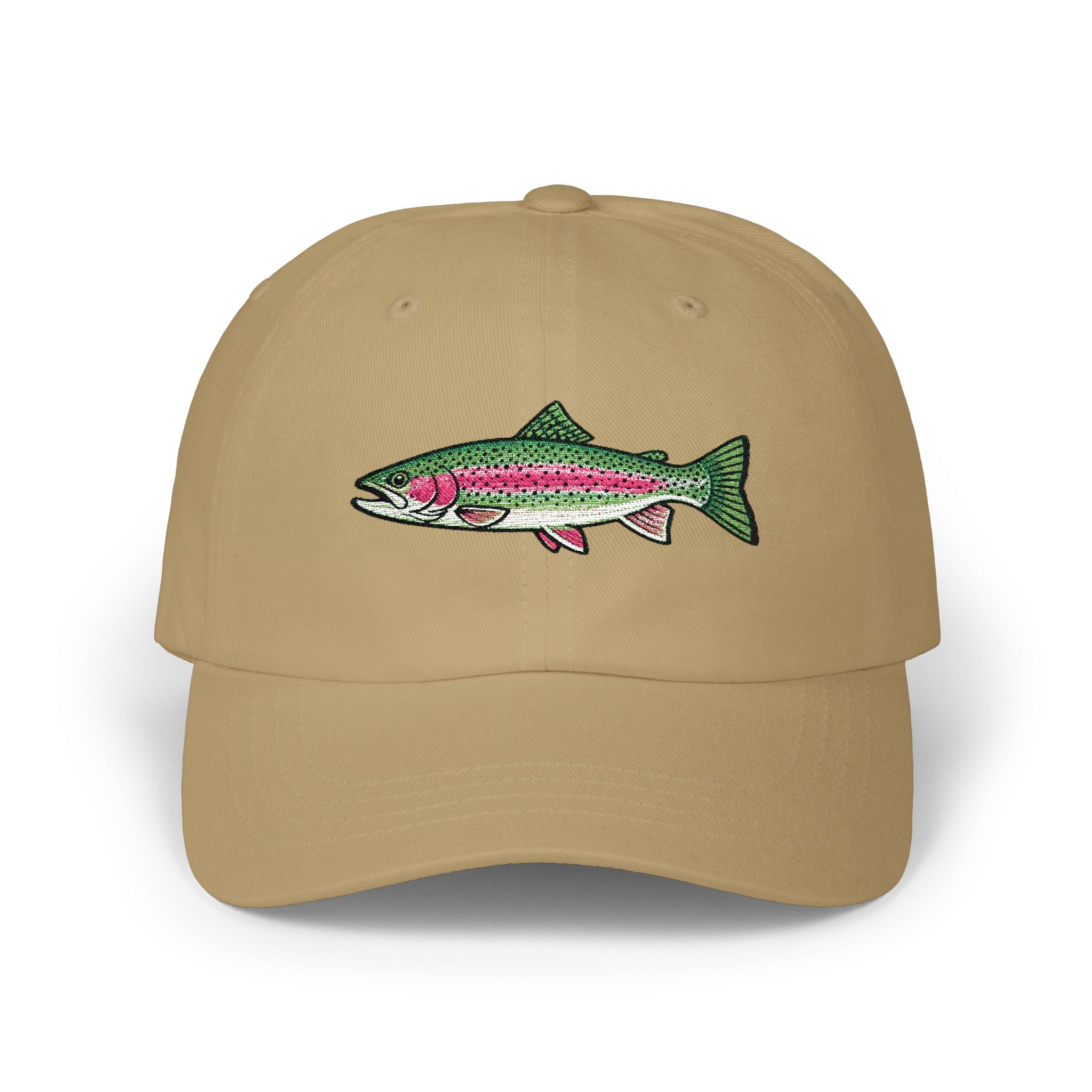 Embroidered TGT Fishing Hat - Rainbow Trout Edition