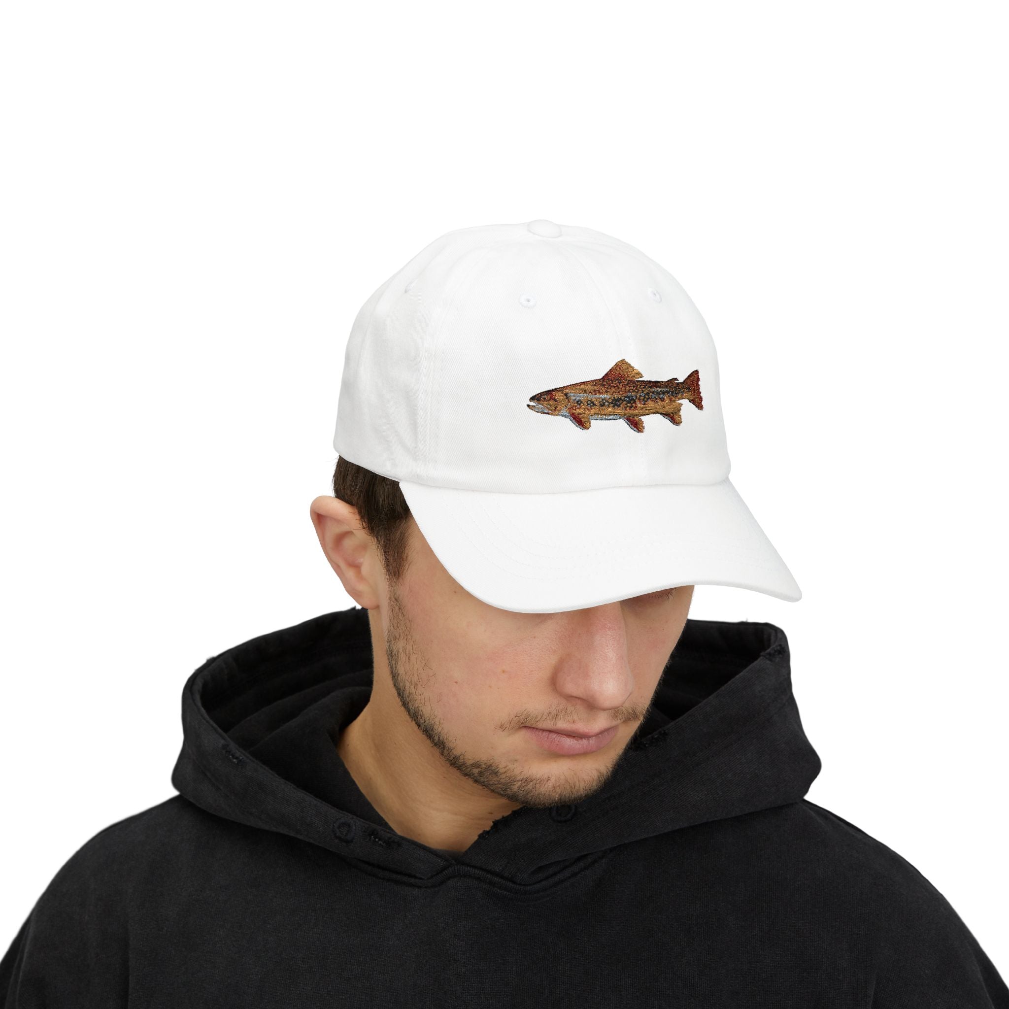 Embroidered TGT Fishing Hat - Brook Trout Edition