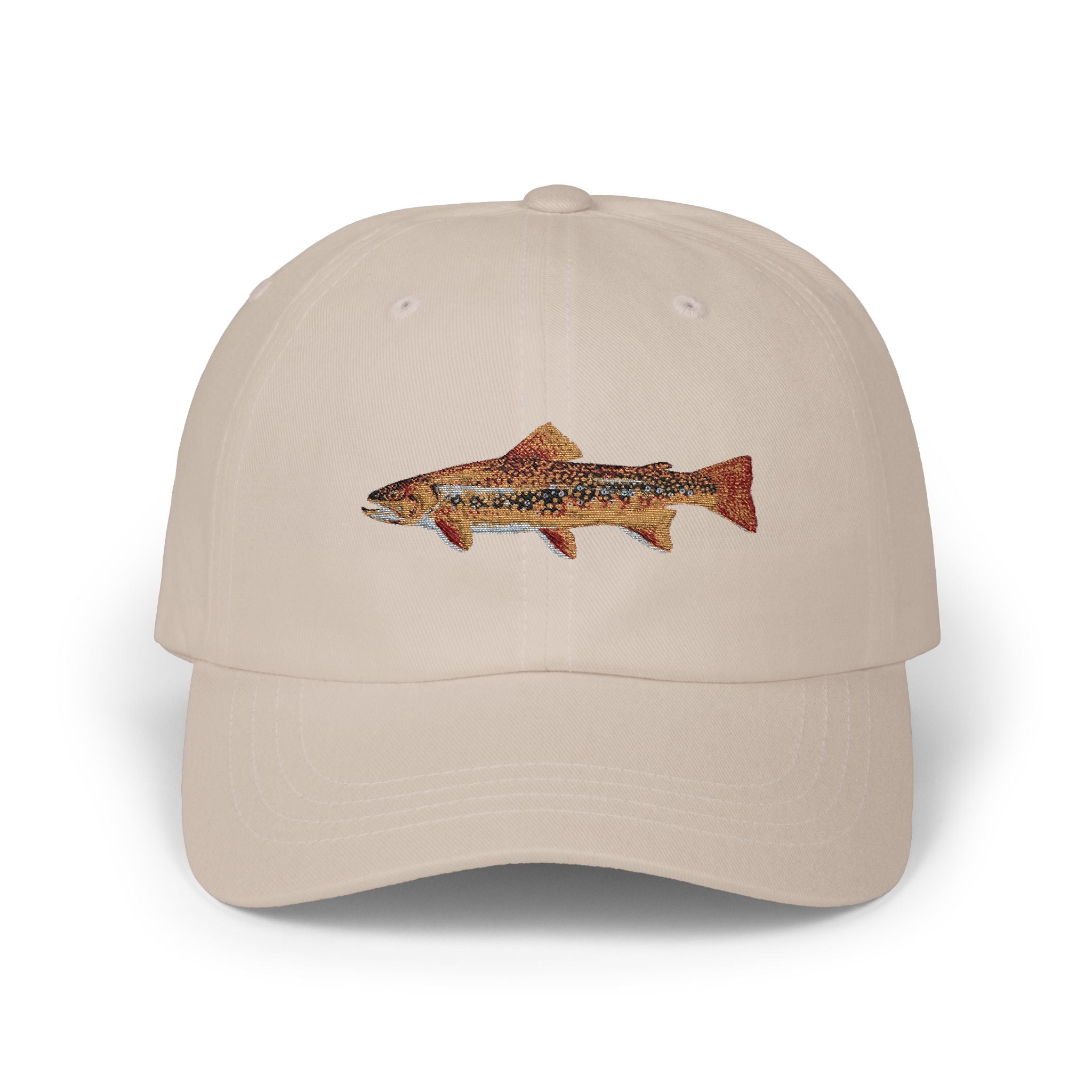 Embroidered TGT Fishing Hat - Brook Trout Edition