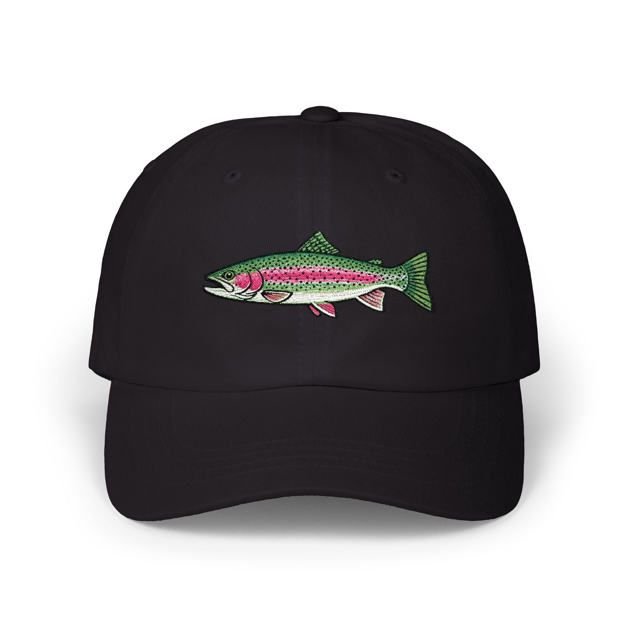 Embroidered TGT Fishing Hat - Rainbow Trout Edition