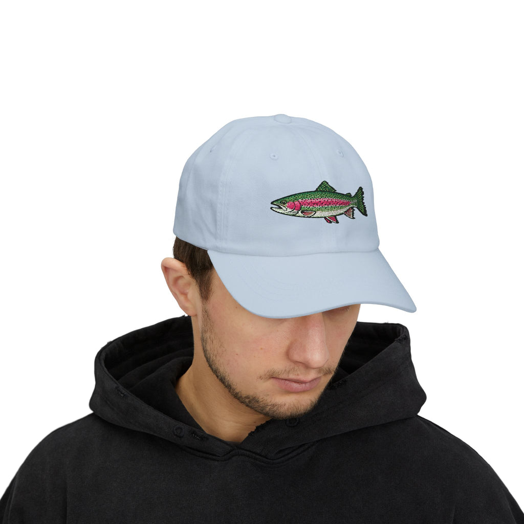 Embroidered TGT Fishing Hat - Rainbow Trout Edition