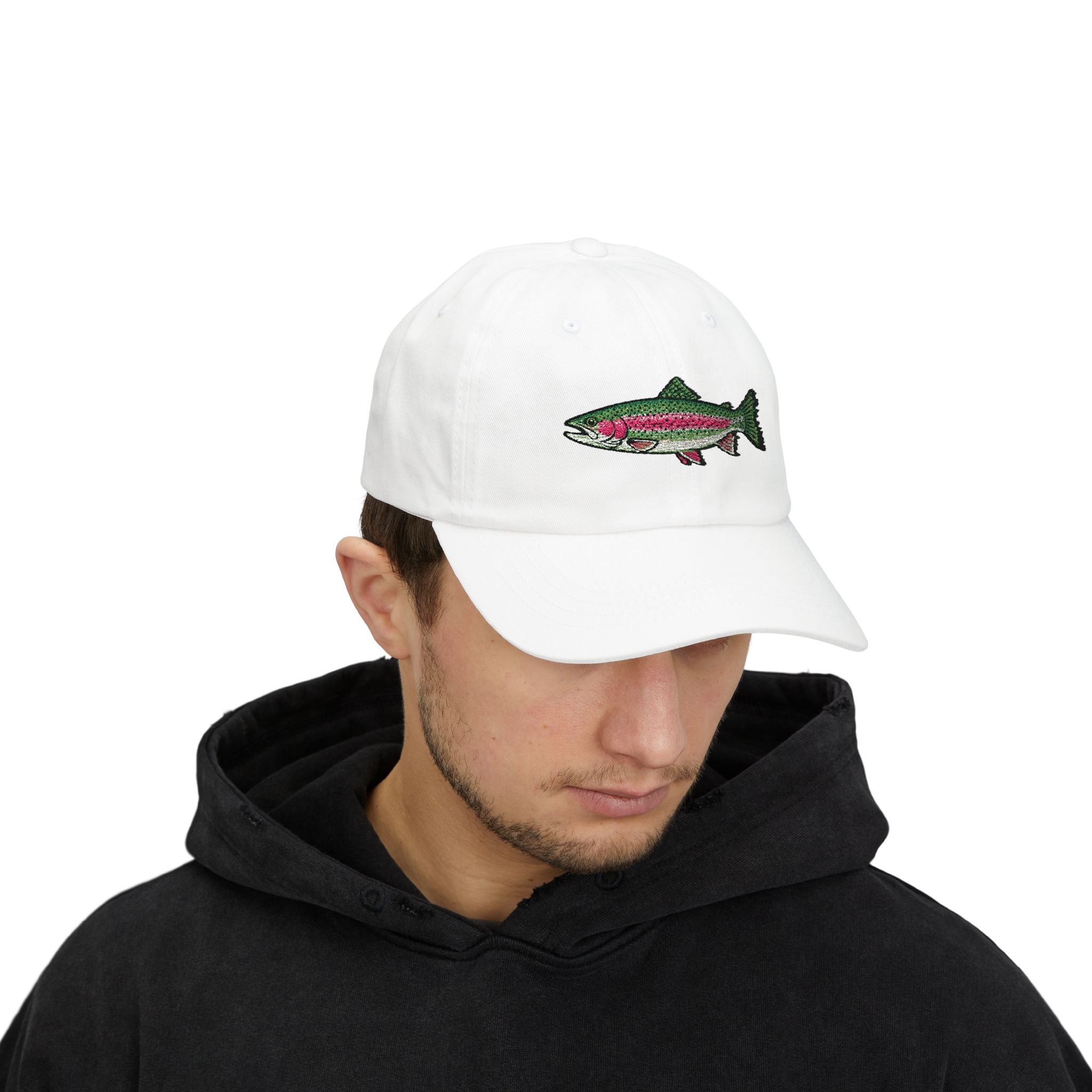 Embroidered TGT Fishing Hat - Rainbow Trout Edition