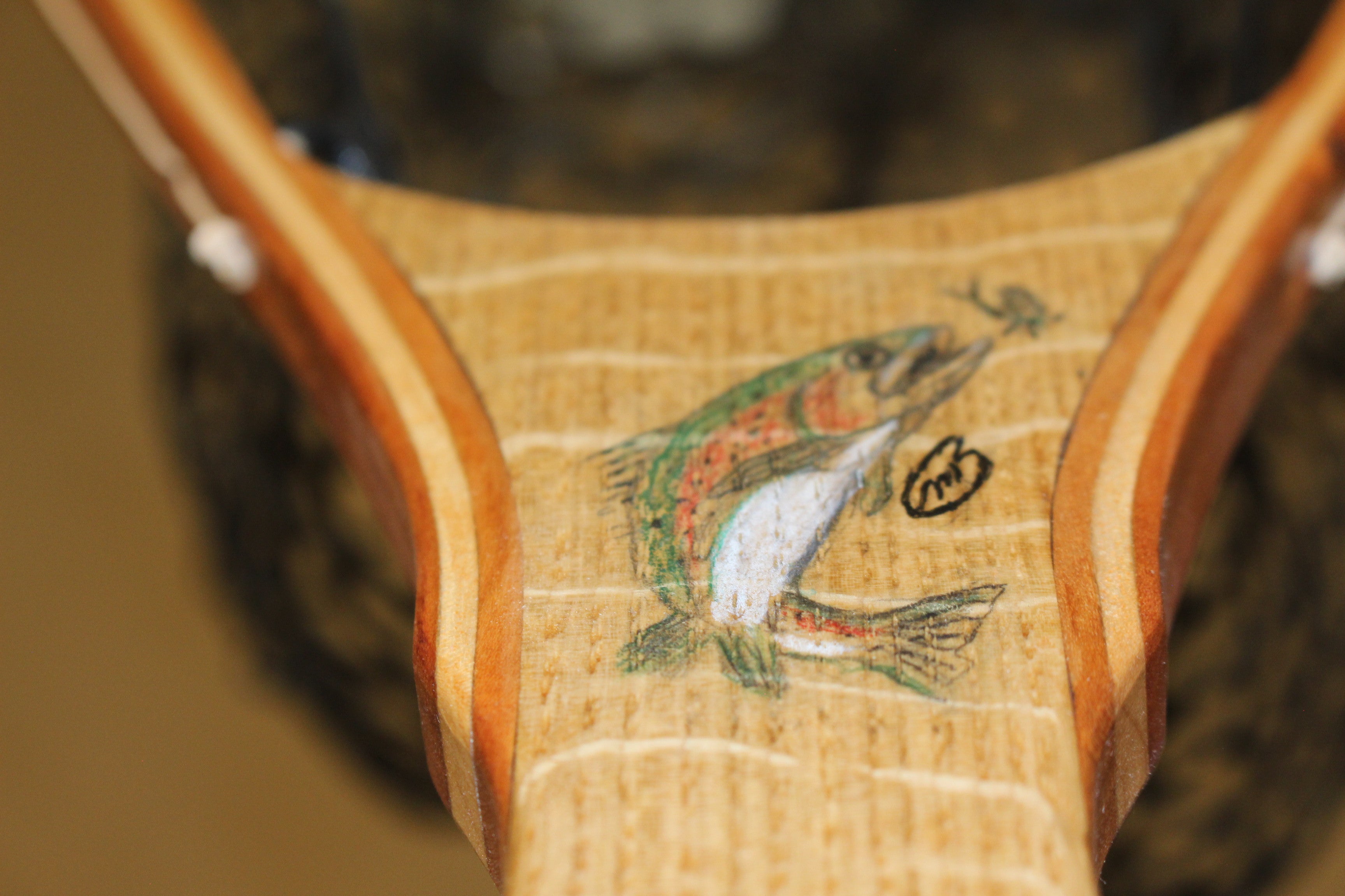 Short Handle Fly Fishing Net