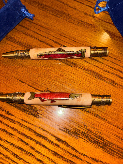 Hand Crafted Fly Fishing Pens